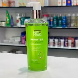 ژل شستشو صورت نئودرم مدل Gentle Purifier مناسب پوست چرب و آکنه ای