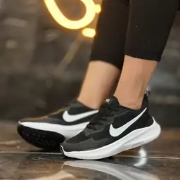 کفش کتونی اسپرت ورزشی نایک زوم (Nike Zoom) زنانه و دخترانه رنگ مشکی