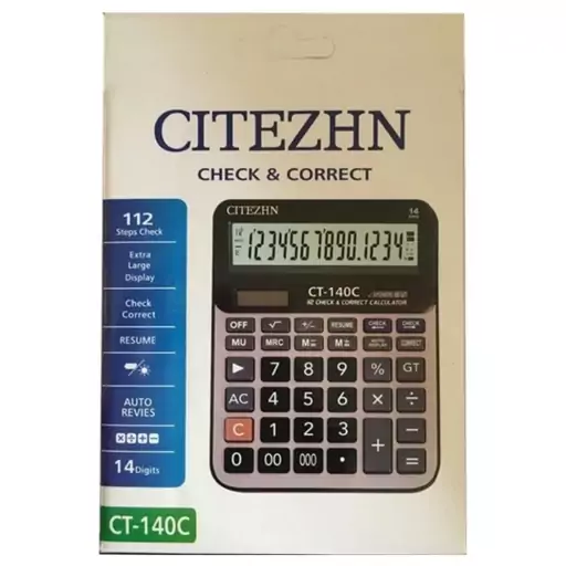 ماشین حساب CITEZHN مدل CT-140C