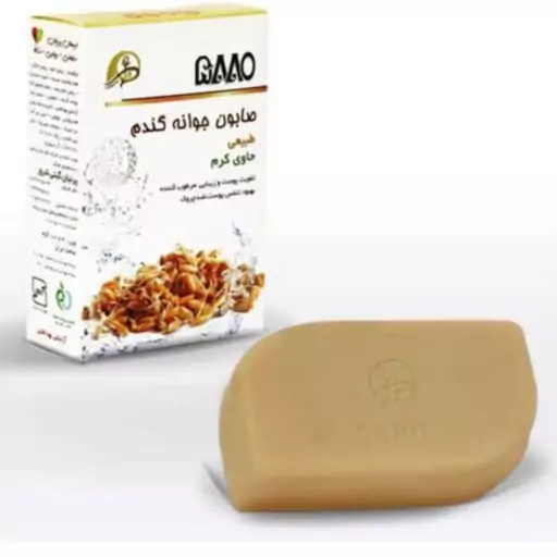 صابون جوانه گندم حاوی کرم 5880پرنیان(100گرمی) 