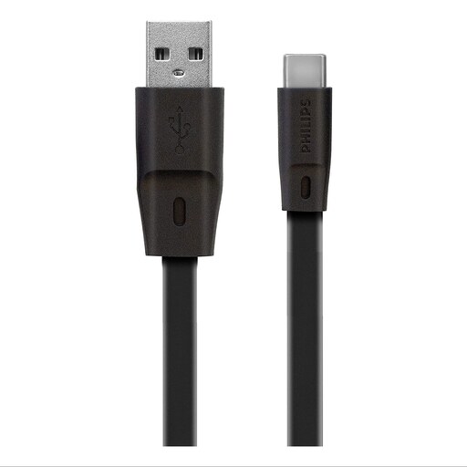 کابل تبدیل USB به USB -c فیلیپس مدل DLC2529CB طول 1.8 متر