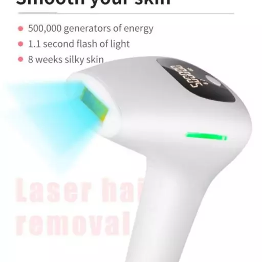 دستگاه لیزر خانگی حذف موی زائد صورت و بدن Hair Removal Device