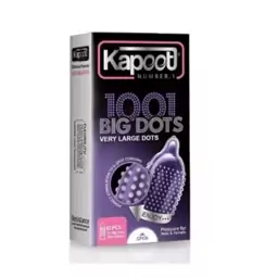 کاندوم کاپوت مدل BIG DOTS (1001 خار) 10 عددی