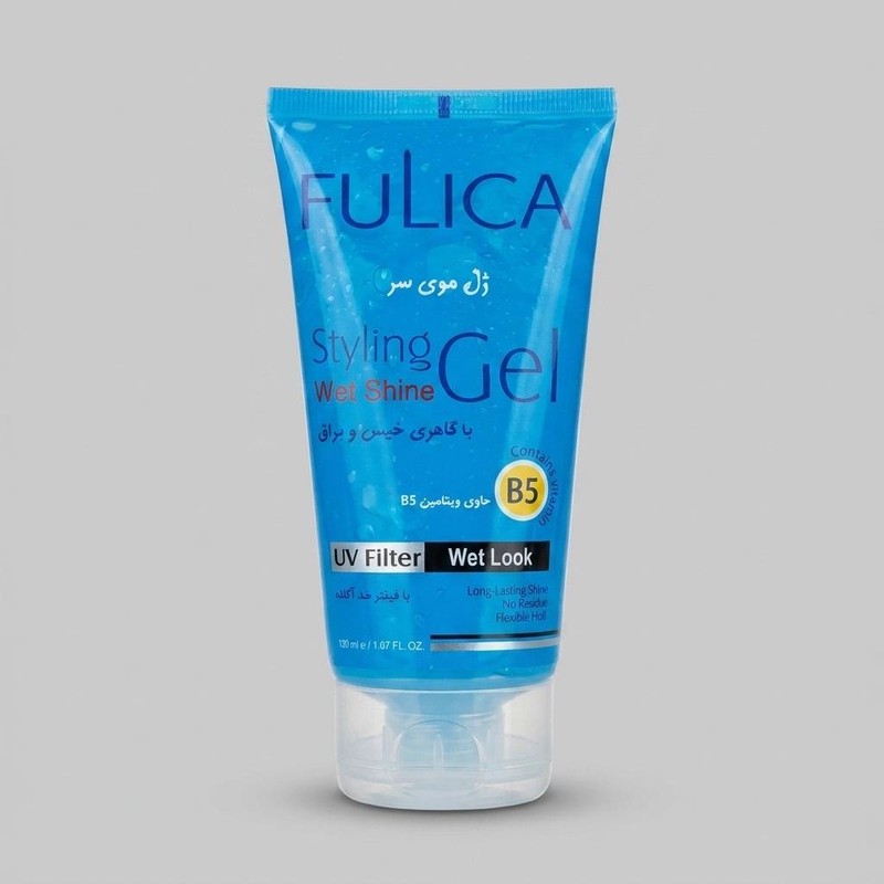ژل مو فولیکا مدل Wet Shine مناسب انواع مو حجم 150 میلی لیترجدید