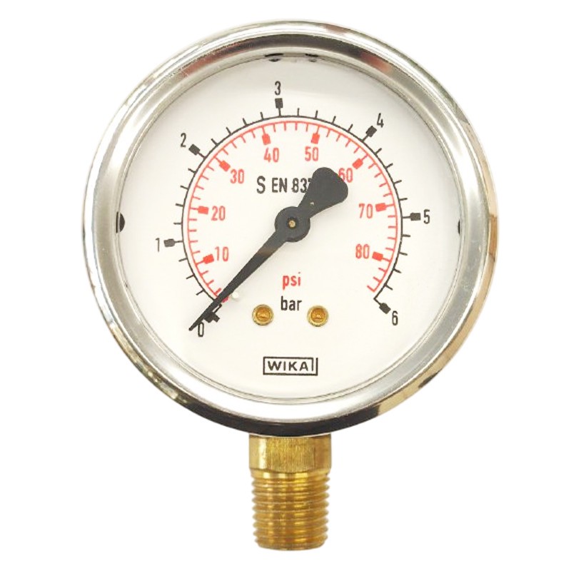 گیج فشار ویکا مدل 6CM-6barجدید