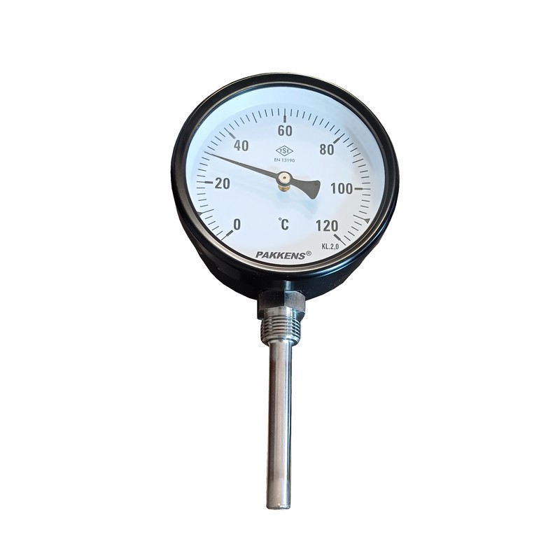 گیج دما پکنز مدل 0-120 درجه صفحه 10cm