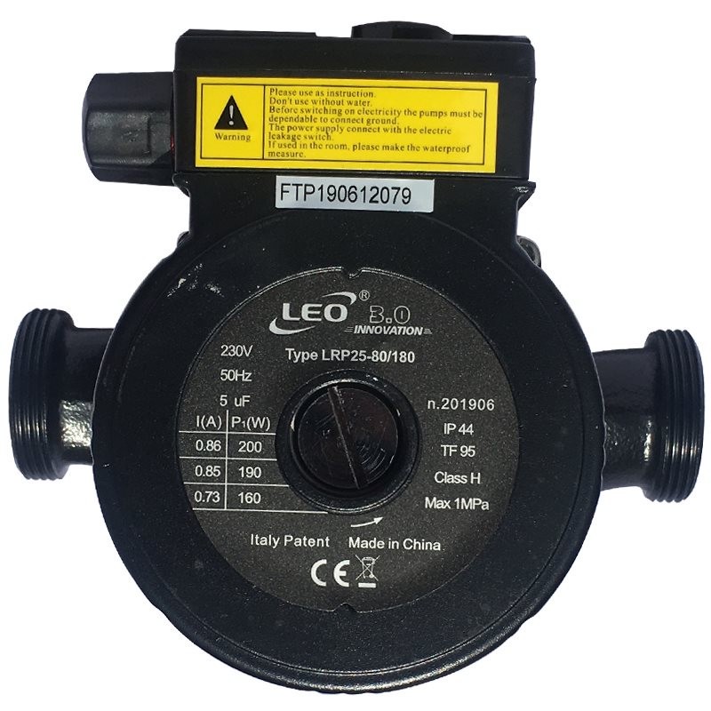 پمپ سیرکولاتور لئو مدل LRP25-80 180