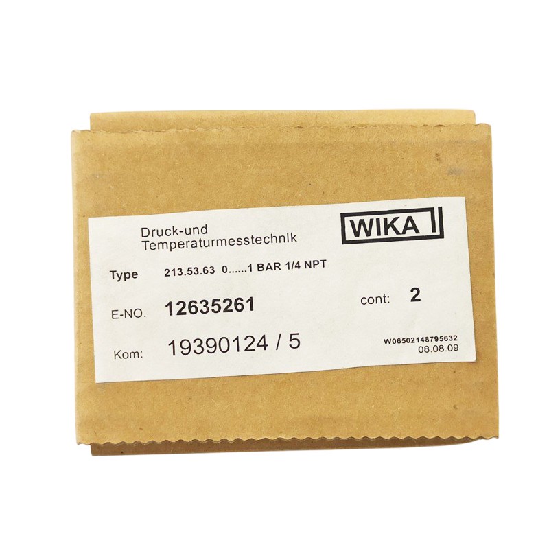گیج فشار ویکا مدل 6CM-1barجدید