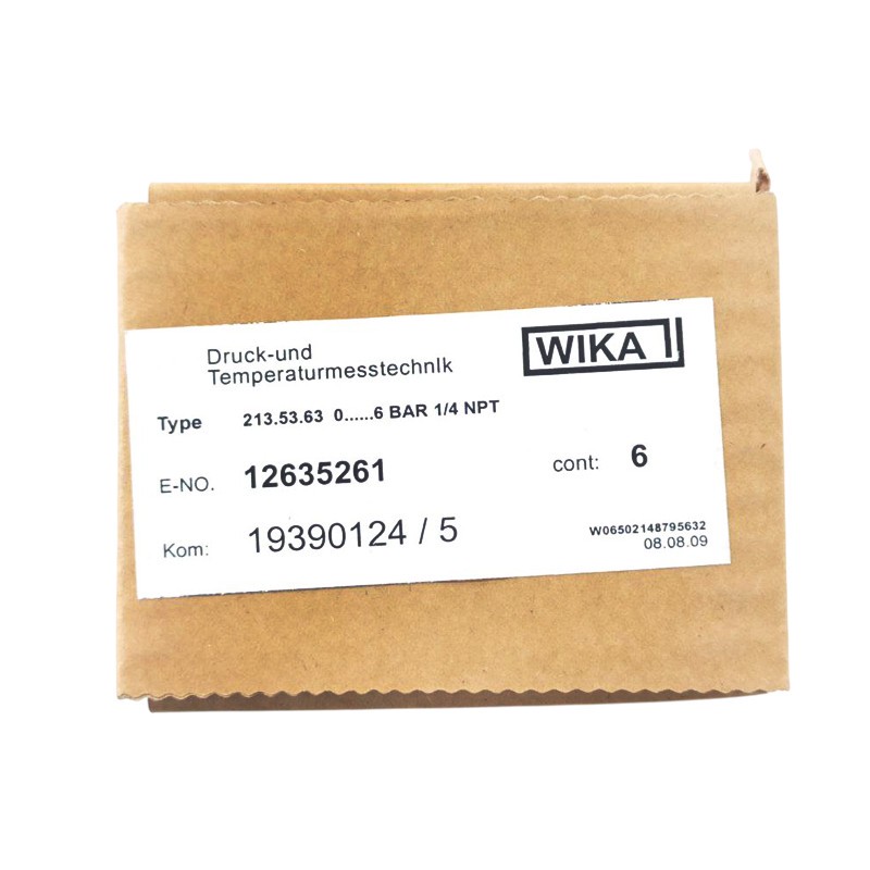 گیج فشار ویکا مدل 6CM-6barجدید