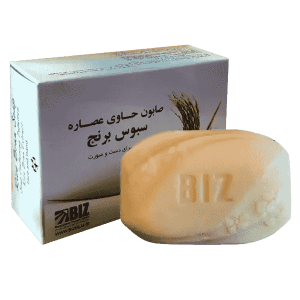 صابون دست و صورت سبوس برنج بیز یک عددی