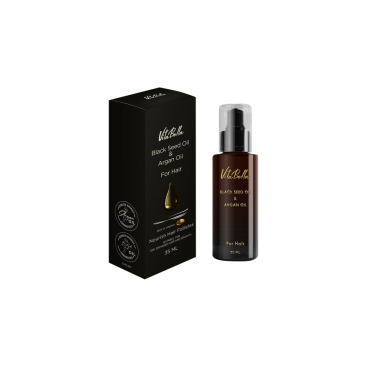 روغن مو سیاه دانه و آرگان ویتابلا حجم 35 میل