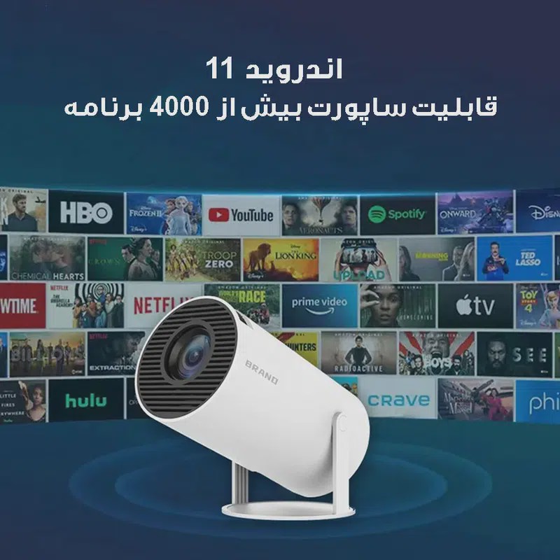 ویدئو پروژکتور پرتابل HY300 کیفیت HD