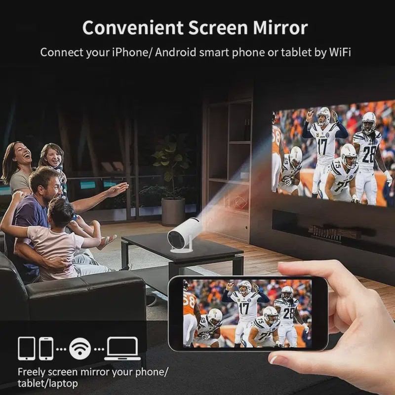 ویدئو پروژکتور پرتابل HY300 کیفیت HD