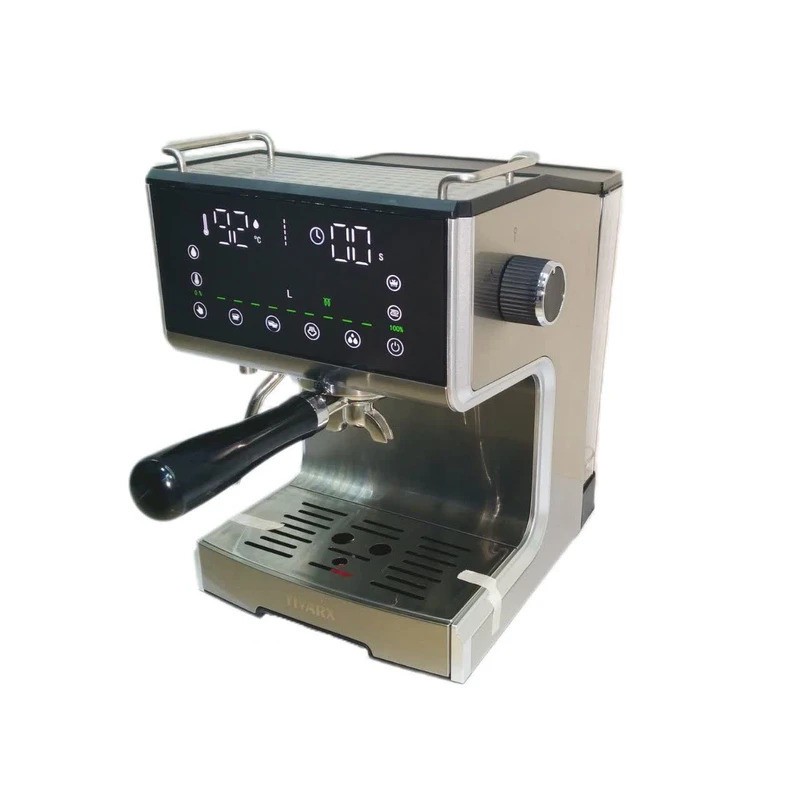 اسپرسوساز 1250 میلی لیتری تیوارکس مدل TX-7170 Plus، با مصرف پودر قهوه، مناسب تهیه اسپرسو، امریکانو و لانگو، دارای 2 ع...