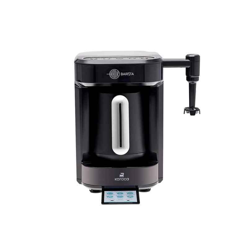 قهوه ساز کاراجا مدل Barista T rk، ظرفیت دم آوری پنج فنجان با فیلتر الیافی، دارای کف ساز شیر
