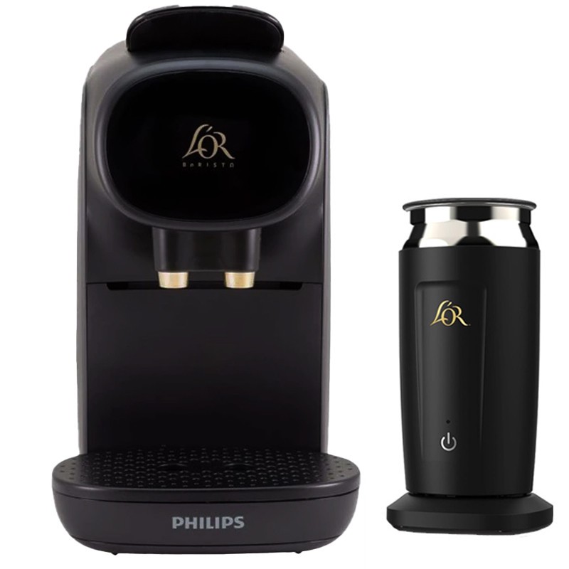 اسپرسوساز کپسولی 800 میلی لیتر فیلیپس مدل L OR Barista Sublime LM9012 با فشار بخار 19 بار، قابلیت تهیه هم زمان 2 فنجا...
