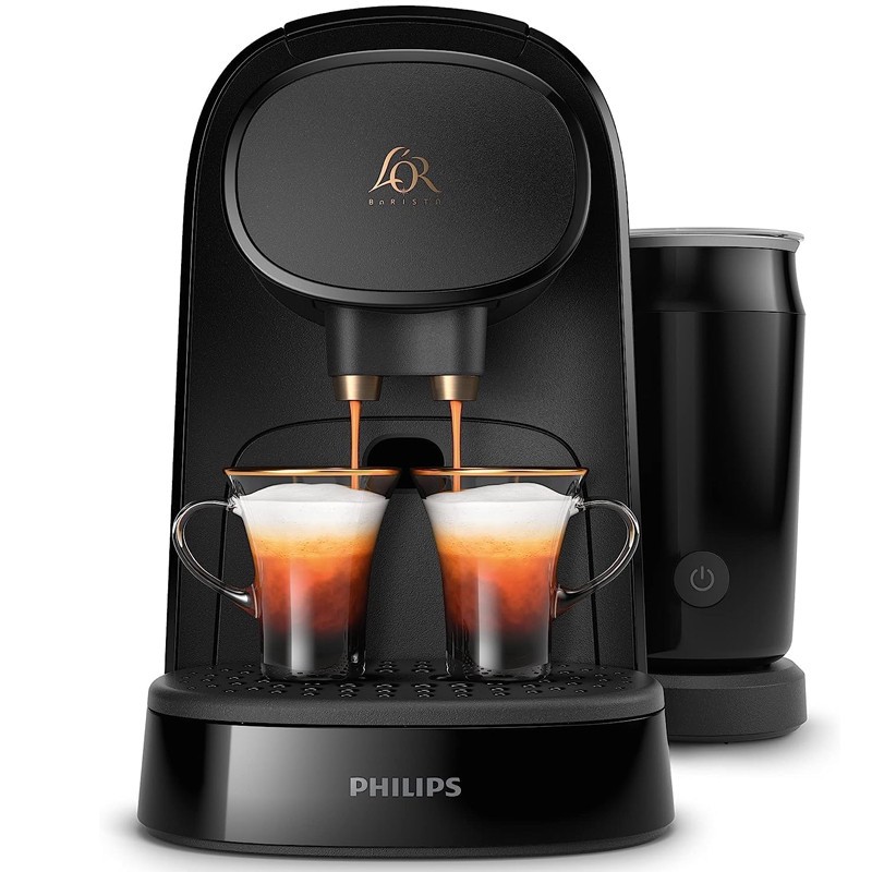 اسپرسو ساز 1 لیتری فیلیپس مدل Lor Barista LM8014 60 به همراه کف شیرساز فیلیپس
