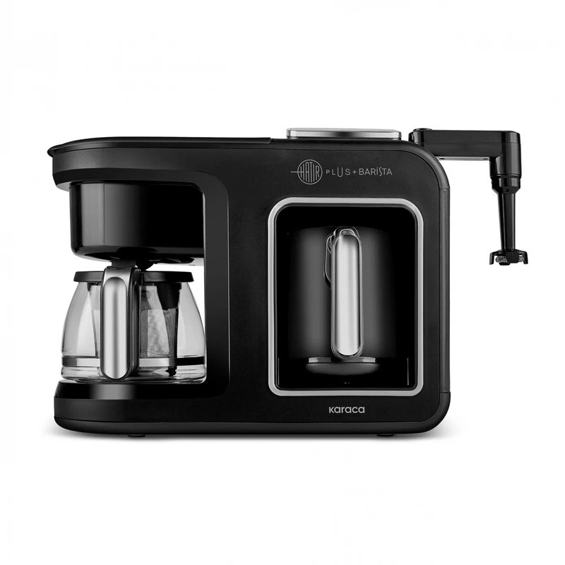 قهوه ساز و چای ساز نیمه اتوماتیک کاراجا مدل Hat r Plus Barista 6 in 1 با توان 1385 وات، مخزن آب 750 میلی لیتر، قابلیت...