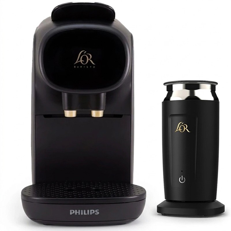 اسپرسوساز کپسولی 800 میلی لیتر فیلیپس مدل L OR Barista Sublime LM9012 با فشار بخار 19 بار، قابلیت تهیه هم زمان 2 فنجا...
