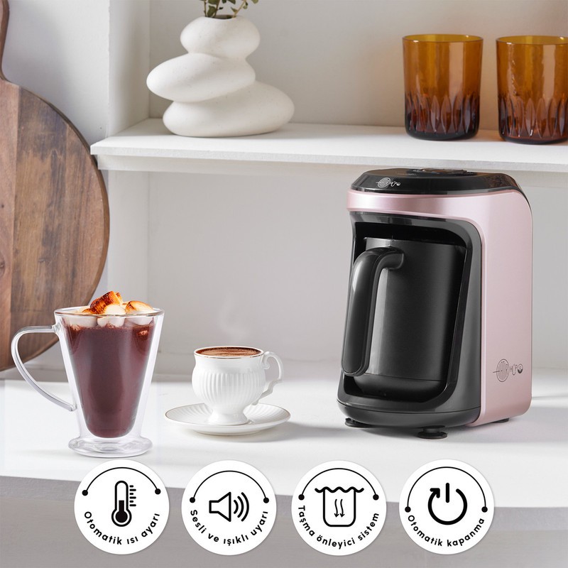 قهوه ساز کاراجا مدل Hat r H ps Aroma، ظرفیت دم آوری پنج فنجان فاقد فیلتر