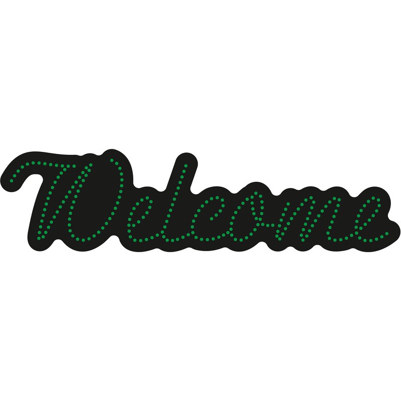 تابلو ال ای دی آیاز طرح Welcome کد 230G