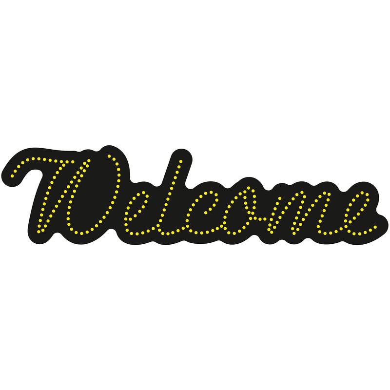 تابلو ال ای دی طرح Welcome کد 230Y