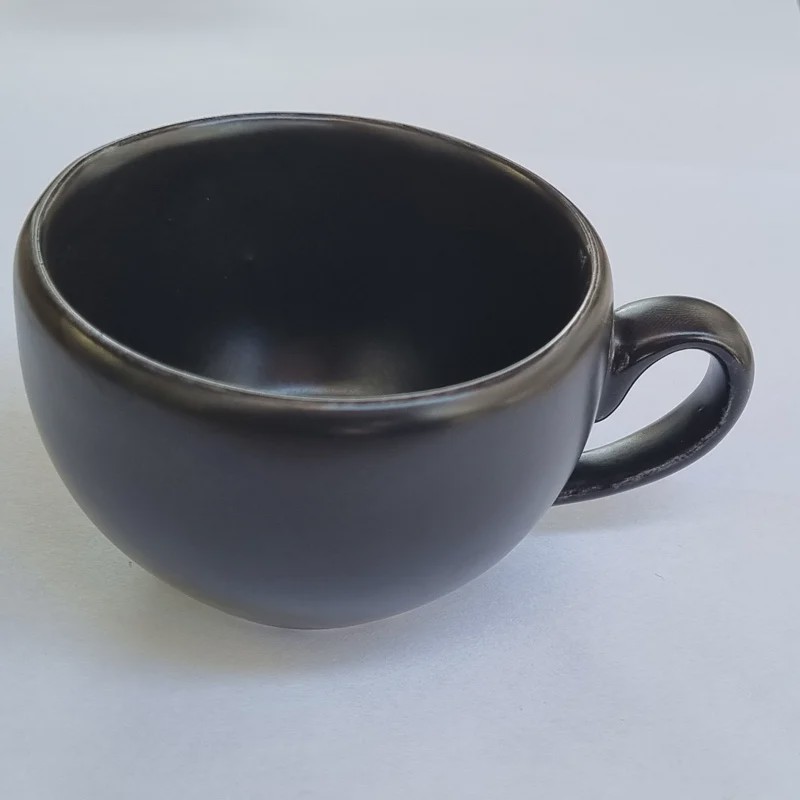 فنجان اسپرسو مشکی مات هتلی 12 پارچه