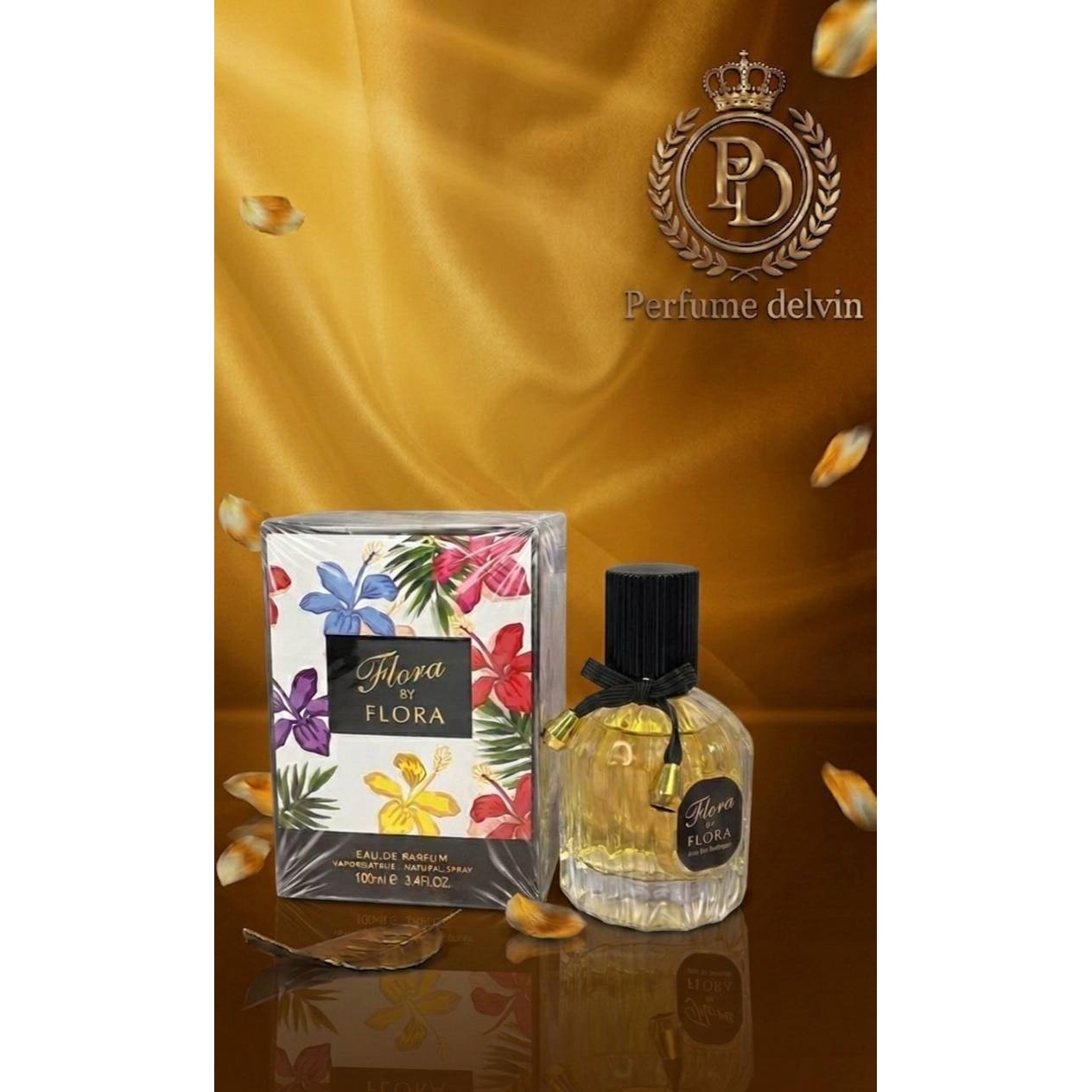 عطر ادکلن زنانه گوچی فلورا فراگرنس ورد فلورا بای فلورا (Fragrance World Gucci Flora by Gucci)