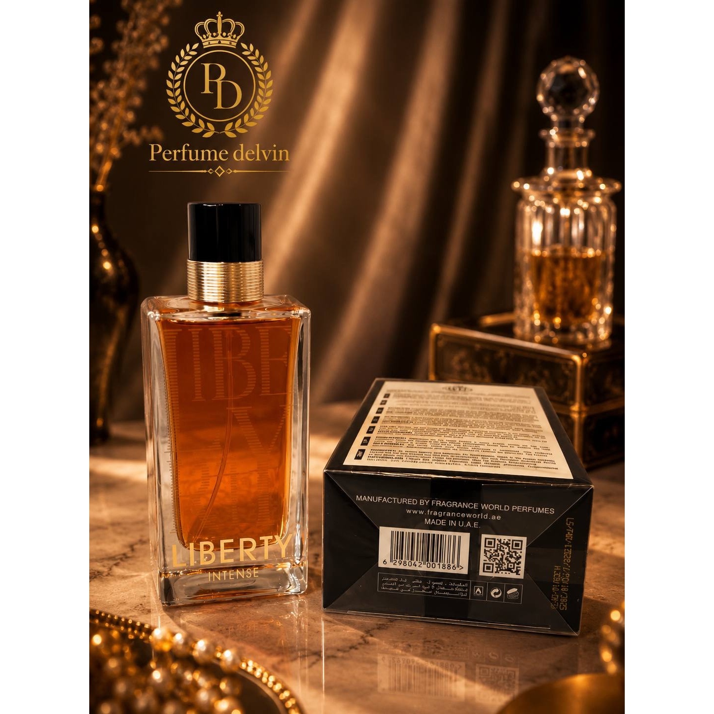 ادکلن ایو سن لورن لیبر اینتنس فراگرنس وردFragrance world Yves Saint Laurent Libre Intense
