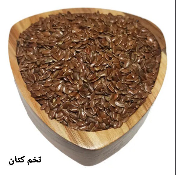 تخم کتان قهوه ای یا قرمز 100 گرمی