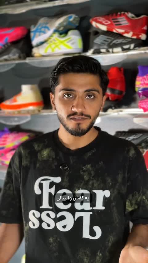 کتونی والیبالی میزانو میانه مشکی