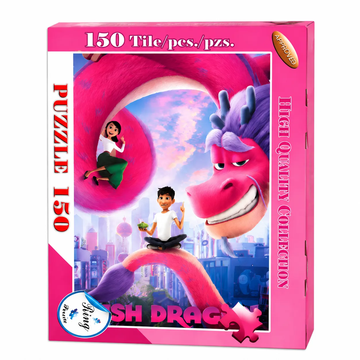 پازل 150 عددی طرح اژدها (Dragon Puzzle)