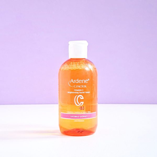 تونیک پاک کننده صورت آردن سی فکتور_Ardene C Factor Vitamin C Brightening Facial Toner