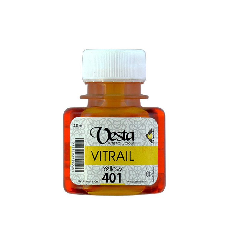 رنگ ویترای وستا کد 401 حجم 40 میلی لیتر D7F