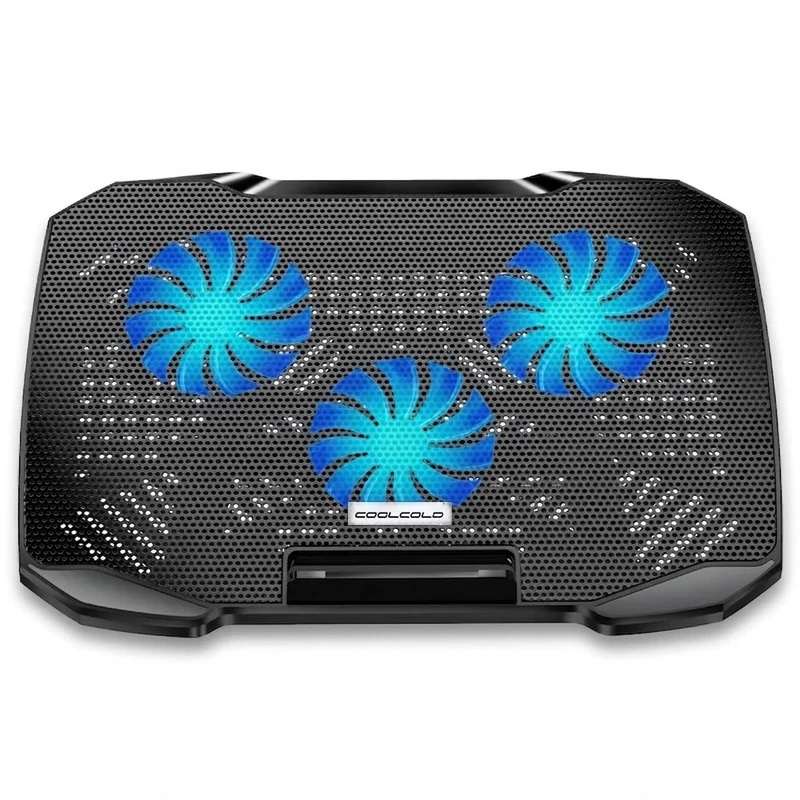 پایه خنک کننده لپ تاپ کول کلد مدل F2 PLUS گارانتی 24 ماهه الماس ایران