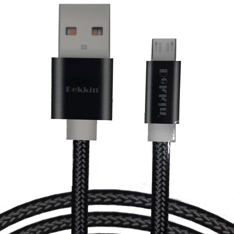 کابل تبدیل USB به microUSB دکین مدل DK-A18 طول 2 متر طلایی کد M19464