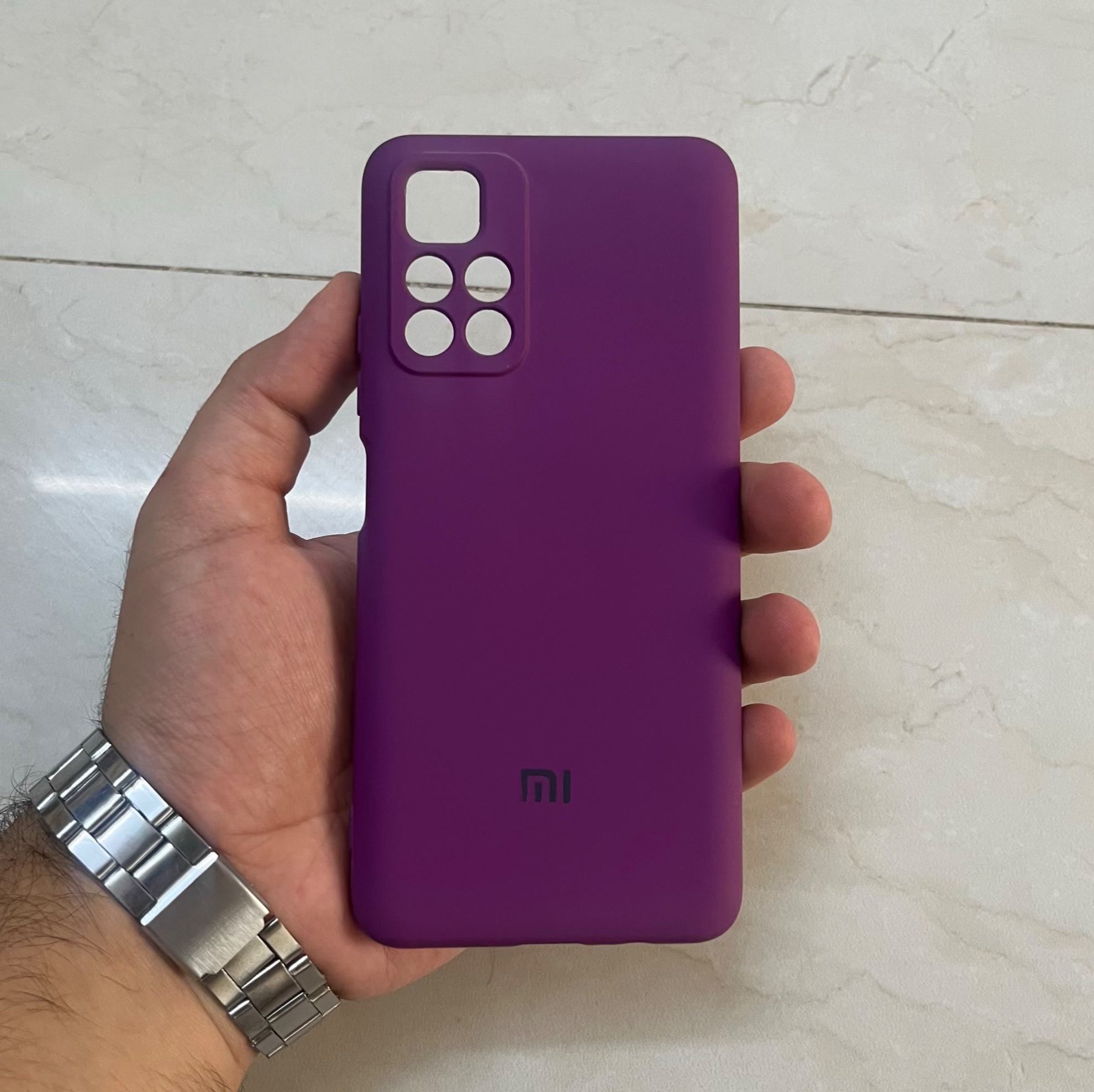گارد - قاب - کاور سلیکونی بنفش مناسب شیائومی ام 4 پرو 5 جی - Redmi Note 11 5G - Poco M4 Pro 5G - m4pro5g - note11 5g