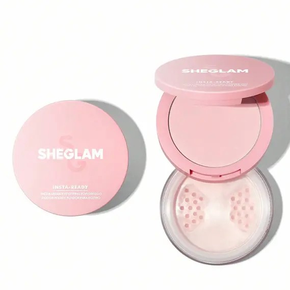 پودر فیکس دو طبقه شیگلم رنگ Bubblegum/محصول شیگلم اصلی
