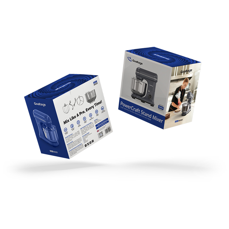 همزن برقی ایستاده کاسه دار 10 لیتری گلتیج مدل Goaltage powercraft stand mixer 10L