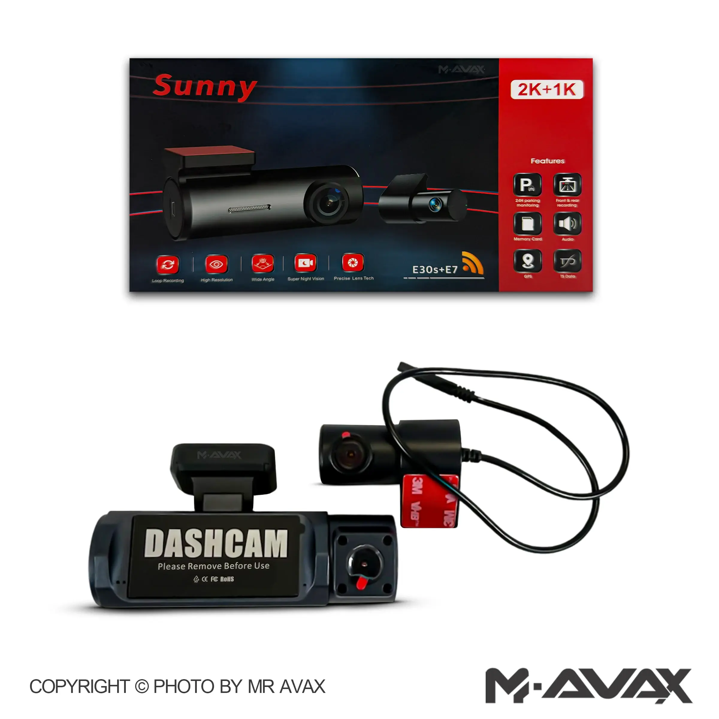 دوربین ثبت وقایع سانی مدل (E30 )SUNNY
