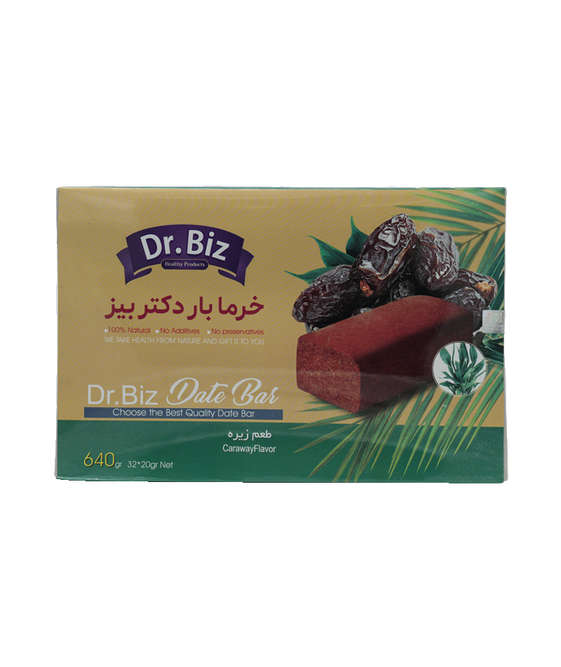 خرما بار رژیمی دکتر بیز 640 گرم