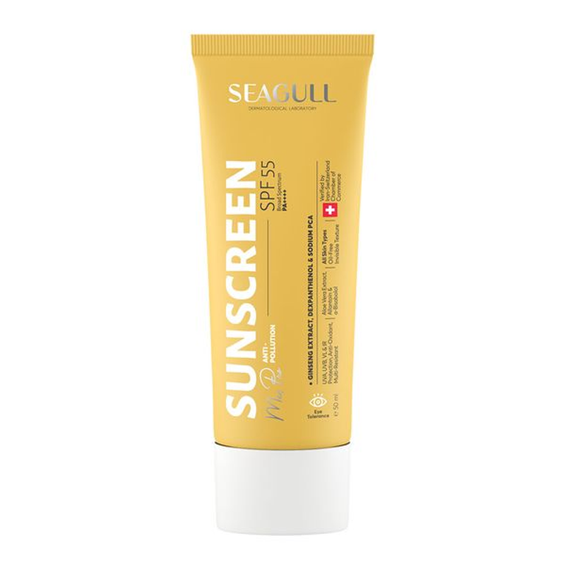 کرم ضد آفتاب آقایان سی گل SPF55 مناسب انواع پوست 50 میلی لیتر