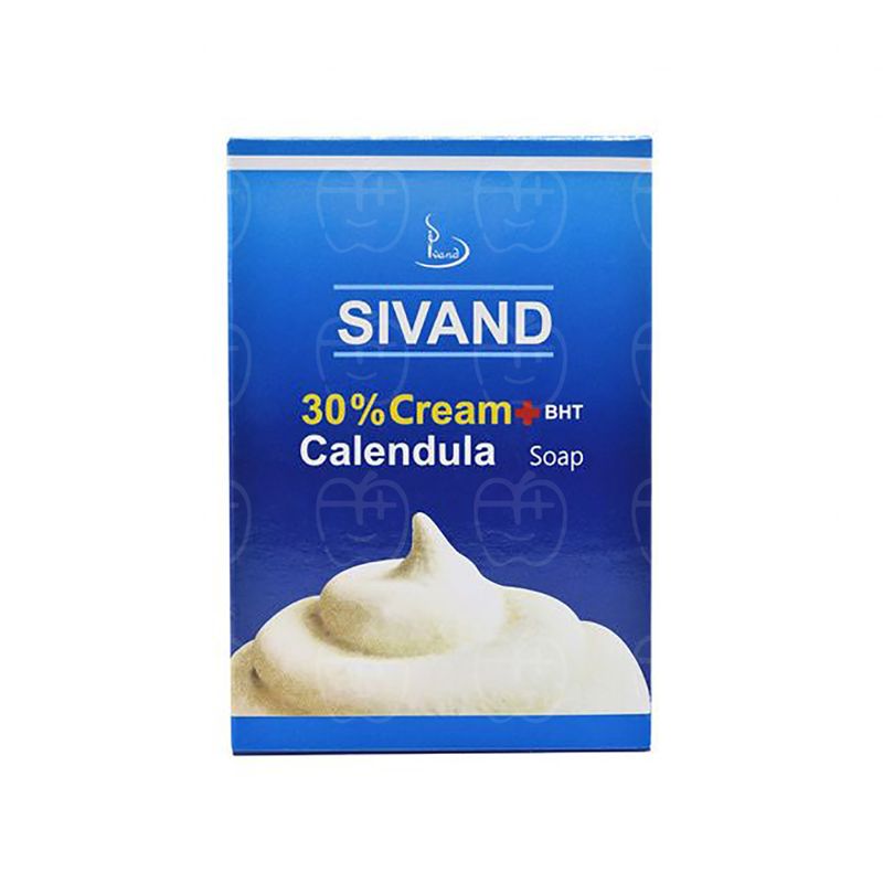 صابون کرم دار 30 درصد سیوند حاوی کالاندولا 90 گرم