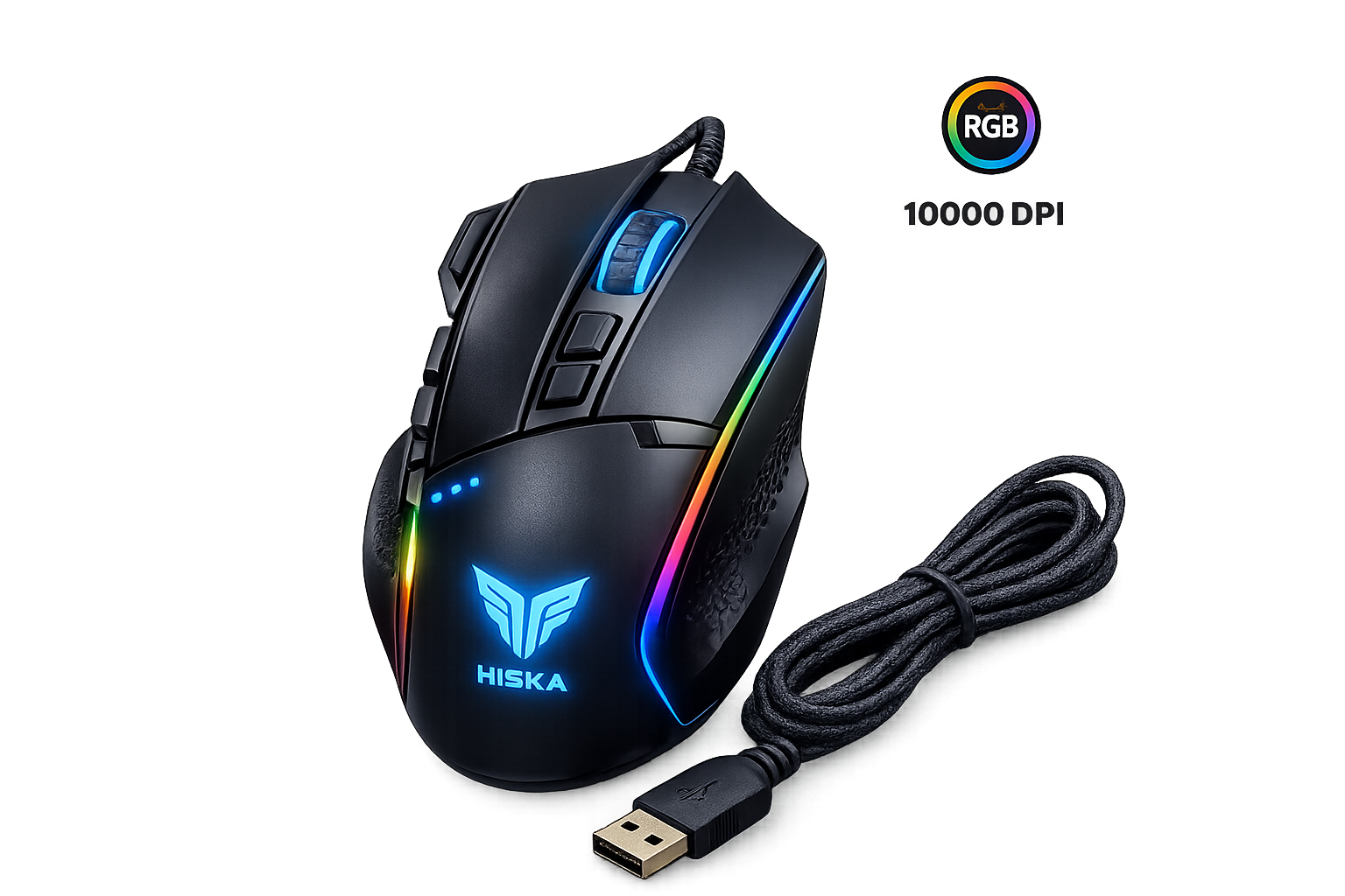 موس گیمینگ هیسکا مدل HX-MOG335