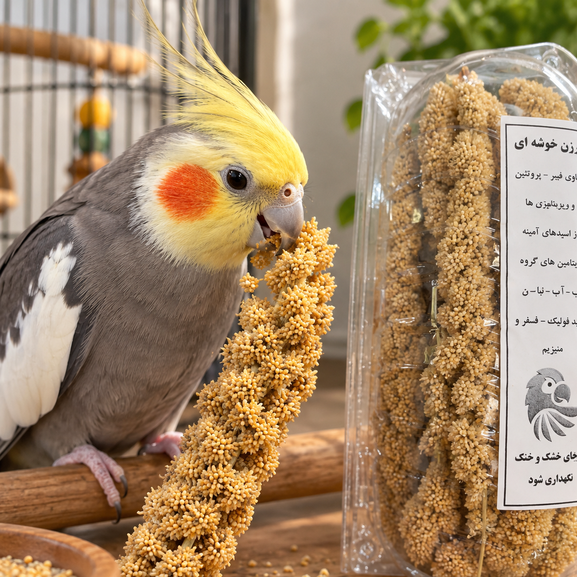 ارزن خوشه ای