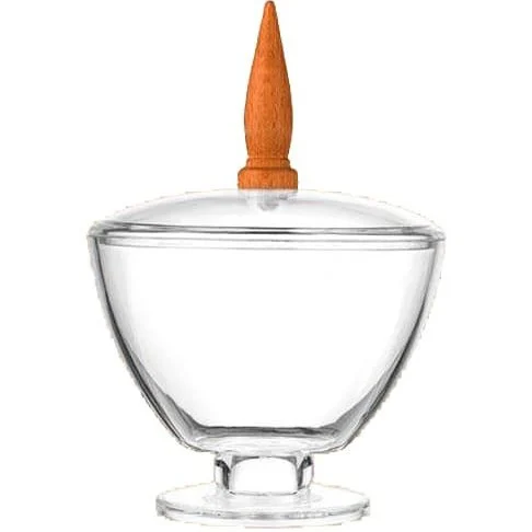 شکلات خوری پایه دار لیمون آکرولیک کد 248000 (پس کرایه)