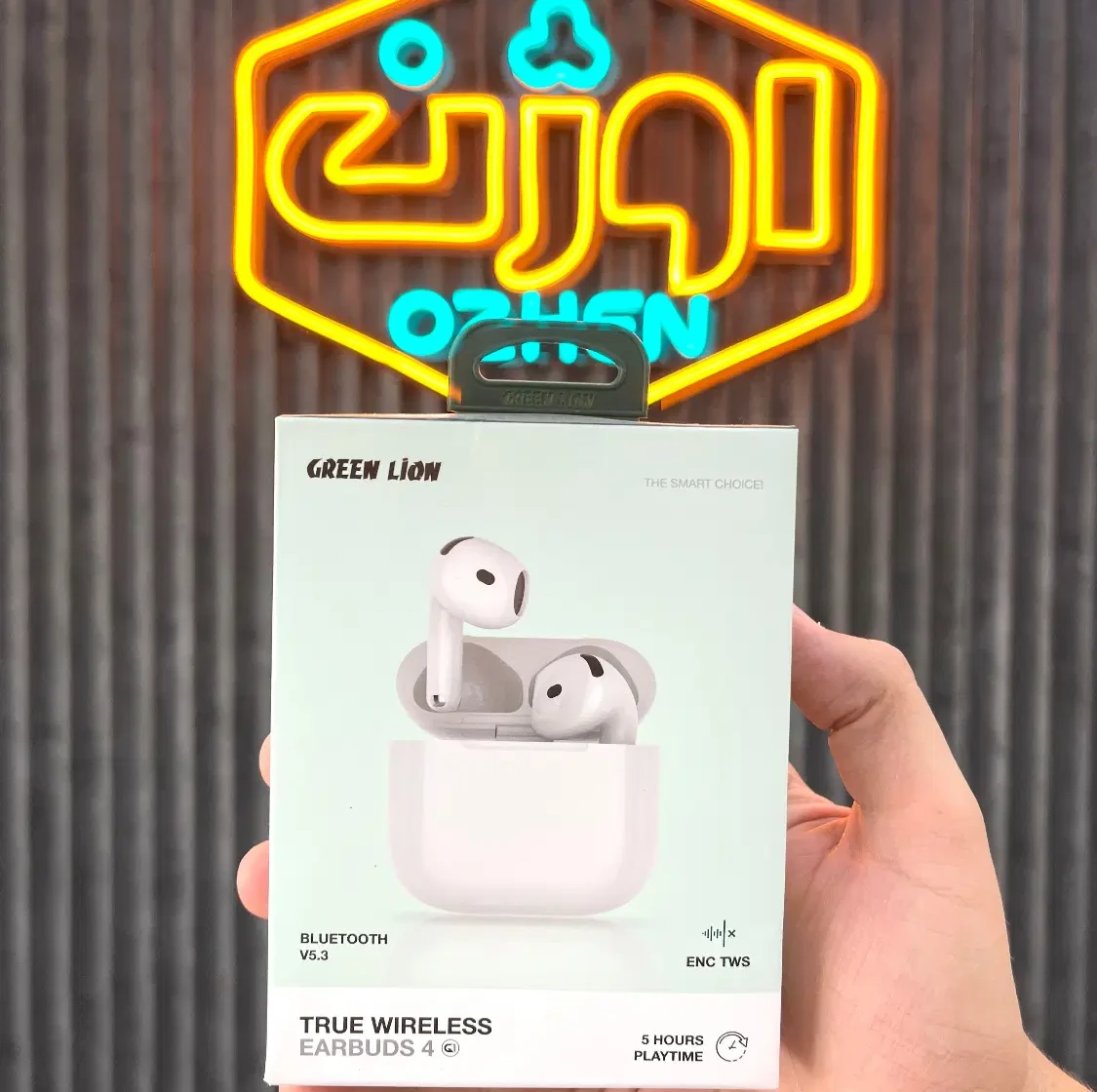 هنذفری بلوتوثی ایرپاد گرین GREEN LION EARBUDS 3 G1