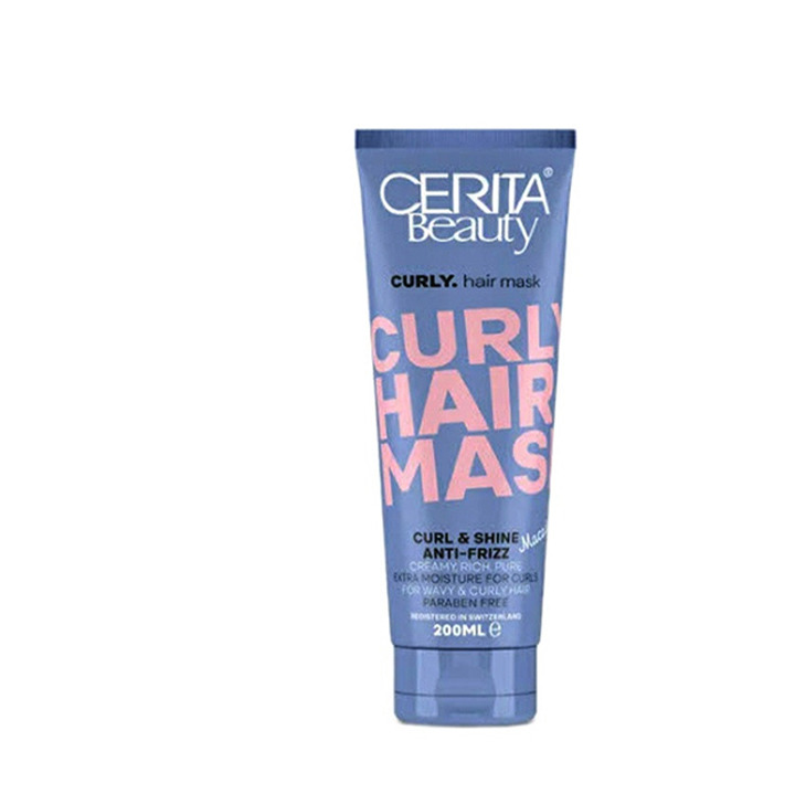 ماسک مو تیوپی سریتا آبی مناسب موهای فر داخل حمام 200ml