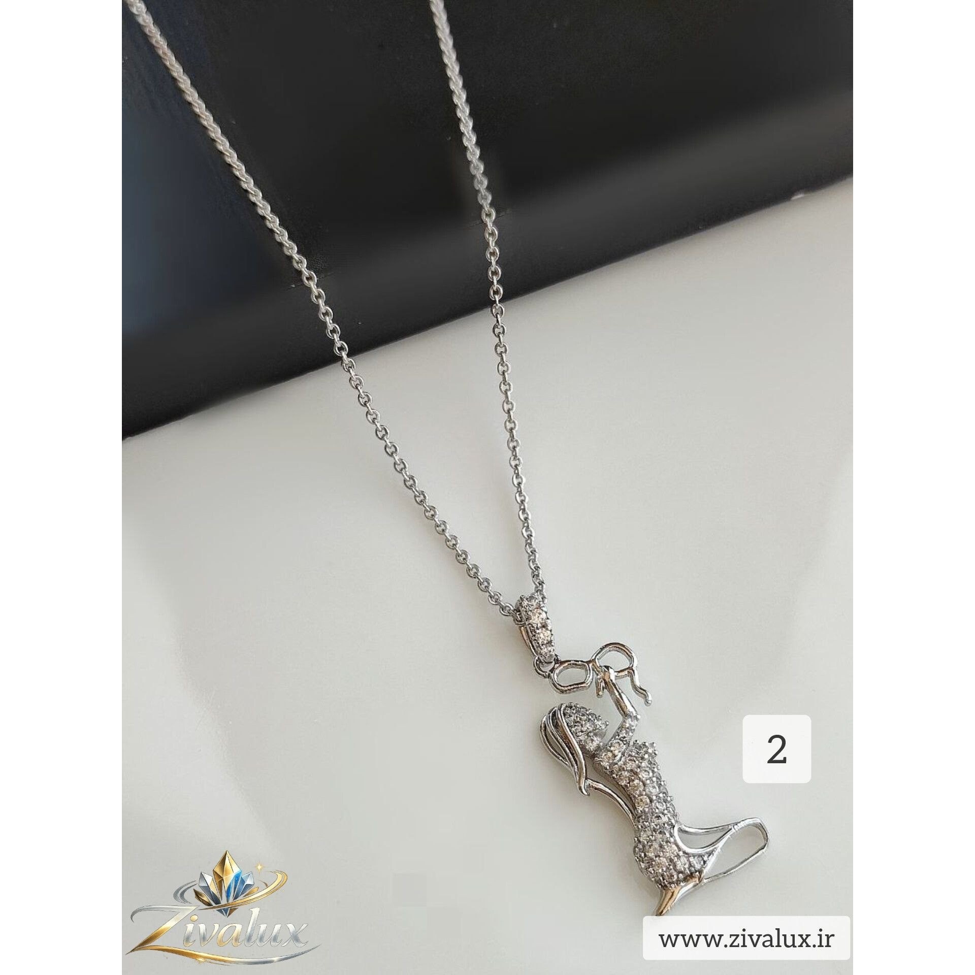 گردنبند زنانه مارک ژوپینگ XUPING طرح مادر فرزند