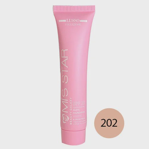 کرم پودر تیوپی (SPF20) میس استار کد 202